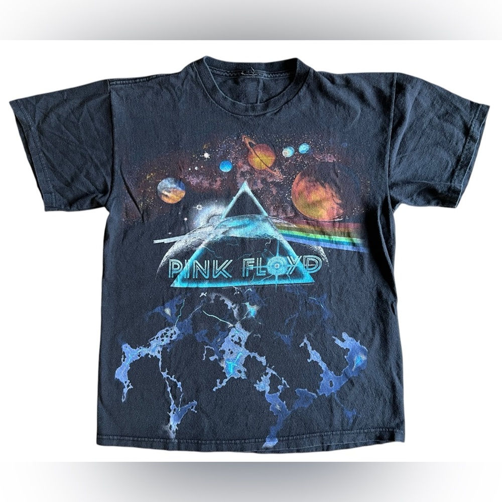 2008 Pink Floyd The Dark Side of the Moon Vintage Rockware Band T-Shirt Size S
